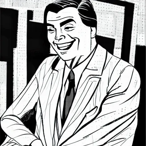 Image similar to tom jobim as manga character