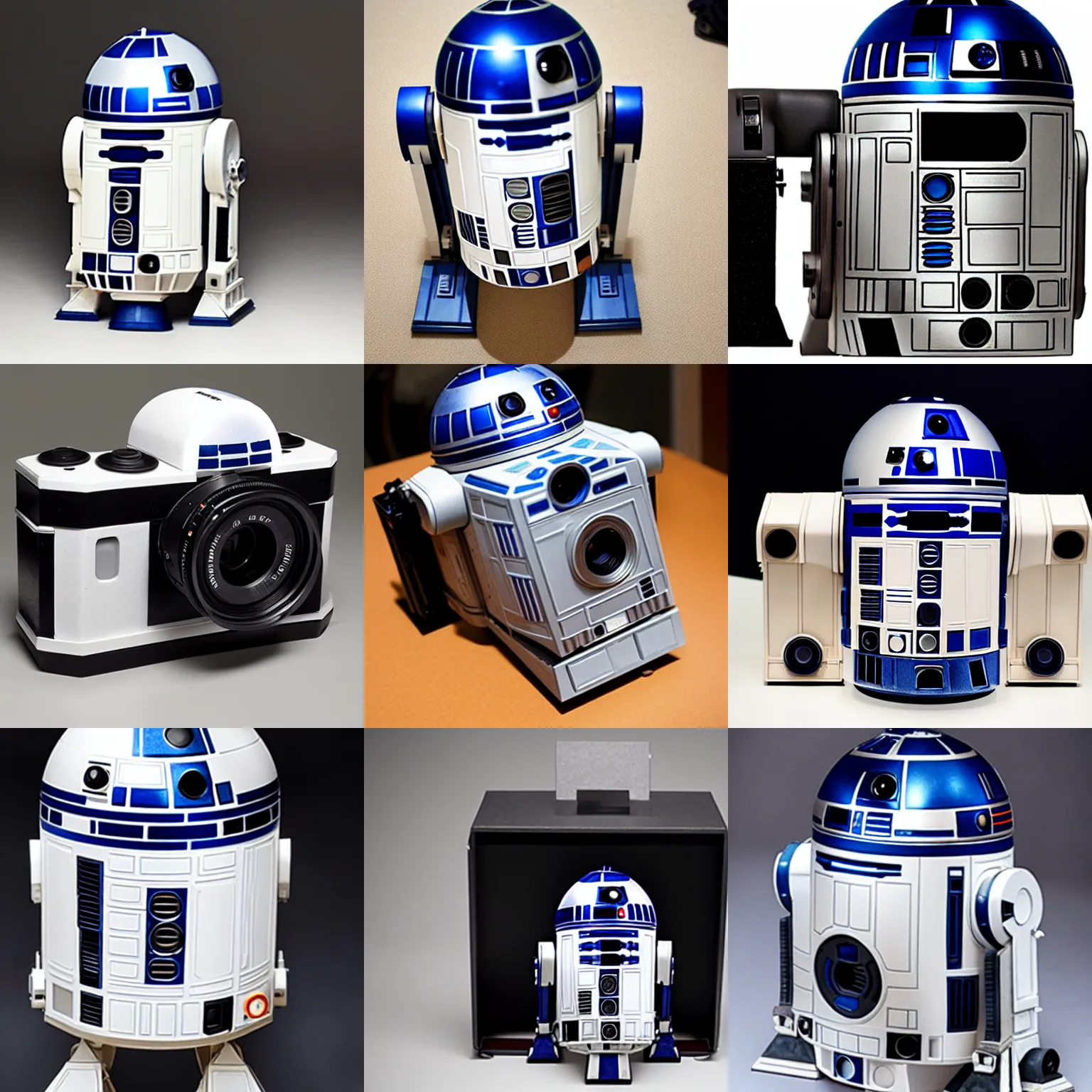 Prompt: a medium format medium format!!!!!!!!! with element of r 2 - d 2