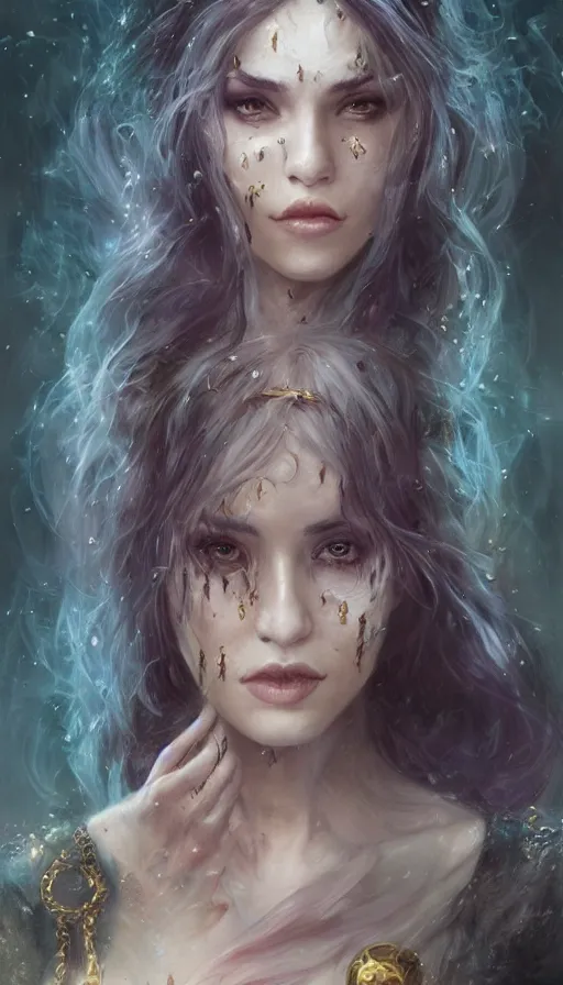 Prompt: Female sorceress by Livia Prima,fantasy,beautiful,pretty,masterpiece,stunning,high quality,full body,one subject,face,anatomically correct,trending on reddit