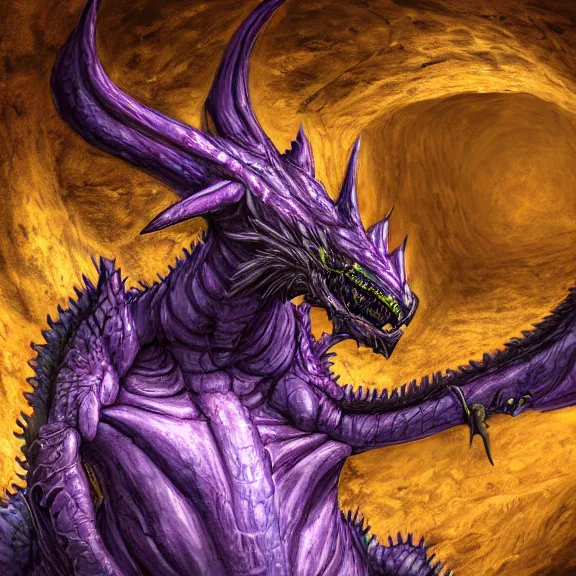 Image similar to inside a dragon's cavernous stomach, the walls purple, acid pooling inside, food pov, micro pov, prey pov, vore, dragon vore, digital art, pov furry art, anthro art, furry, warframe art, high quality, 8k 3D realistic, macro art, micro art, dragon art, Furaffinity, Deviantart, Eka's Portal, G6