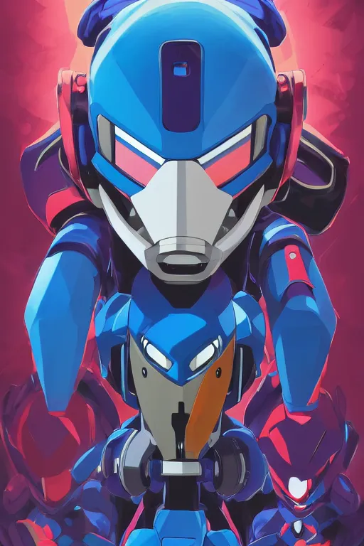 Image similar to robot ninja mask helmet megaman x zero rockman 2 0 2 2 switch game boss legacy collection fanart artsation, art gta 5 comics, behance hd by jesper ejsing, by rhads, makoto shinkai and lois van baarle, ilya kuvshinov, rossdraws global illumination ray tracing