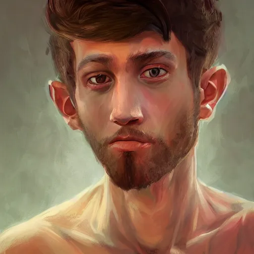 Image similar to portrait of Giga chad , digital art by Mandy Jurgens and Irina French and Heraldo Ortega and Janice Sung and Julia Razumova and Charlie Bowater and Aaron Griffin and Jana Schirmer and Guweiz and Tara Phillips and Yasar Vurdem and Alexis Franklin and Loish and Daniela Uhlig and David Belliveau and Alexis Franklin and Kiko Rodriguez and Lynn Chen and Kyle Lambert and Ekaterina Savic and Pawel Nolbert and Viktor Miller-Gausa and Charlie Davis and Brian Miller and Butcher Billy and Maxim Shkret and Filip Hodas and Yann Dalon and Toni Infante and Pascal Blanché and Mike Campau and Justin Peters and Bastien Lecouffe Deharme , hyperdetailed, artstation, cgsociety