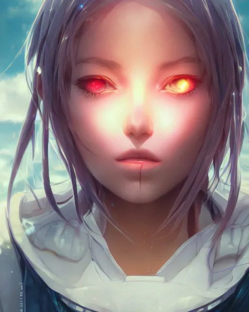 Image similar to illustration of an anime girl's eyes being mind controlled, spirals, by artgerm and wlop and greg rutkowski, digital art, extreme detail, realistic lighting, cinematic composition, concept art, sharp focus, colorful, photorealistic, 8 k