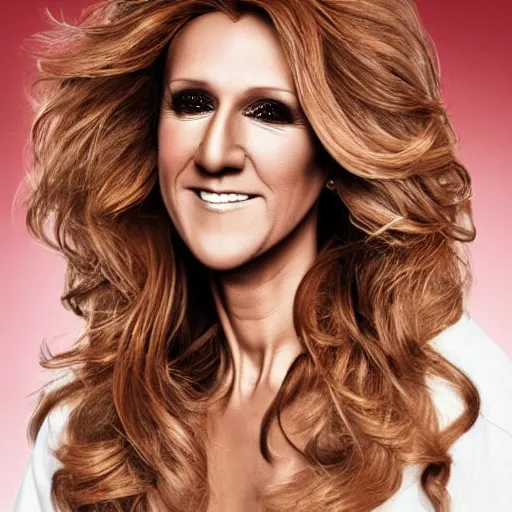 Prompt: professional portrait of celine dion starting in the musical annie