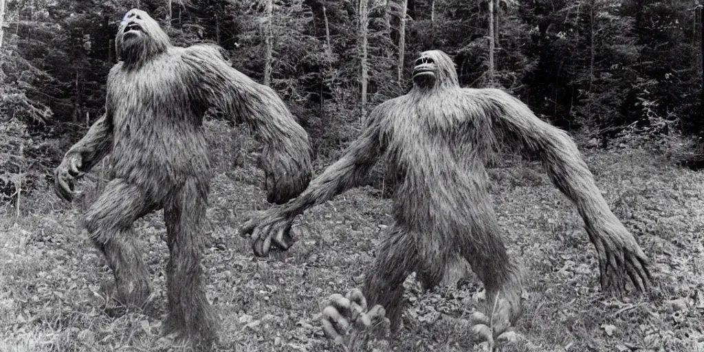 Image similar to the 1967 Patterson photo of Bigfoot from another angle,