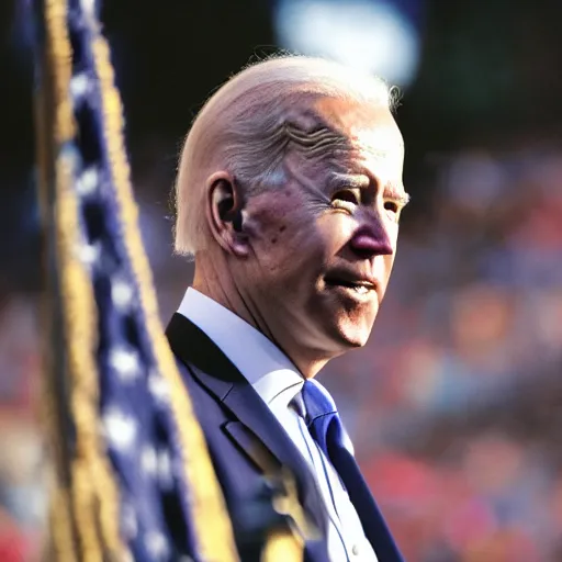 Prompt: 8k photo of Joe Biden as a drum major