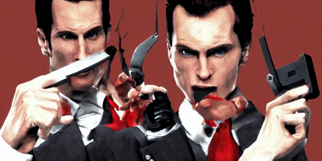 Image similar to american psycho on nintendo 6 4