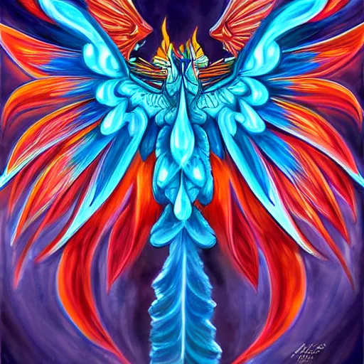 Prompt: beautiful painting of a winga of fire dragon, accurate, digital art, wings of fire