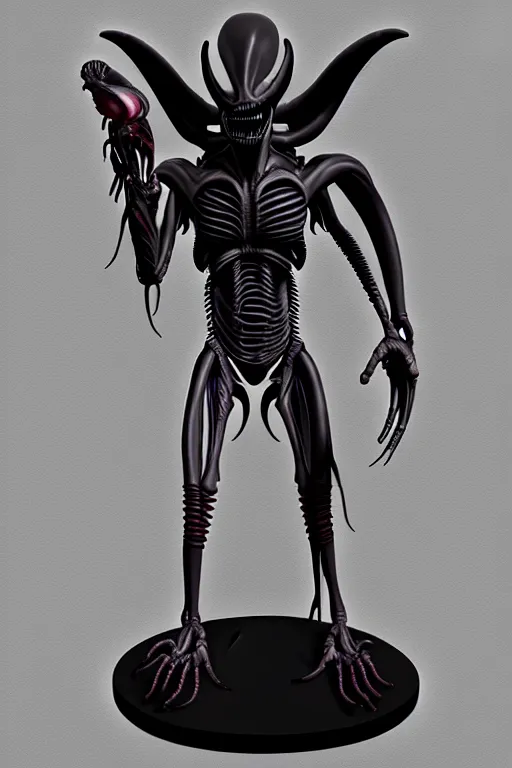 Image similar to full body xenomorph