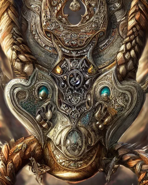 Image similar to close up of an amulet, fantasy, intricate, elegant, highly detailed, digital painting, artstation, concept art, smooth, sharp focus, illustration