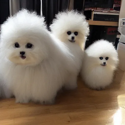 Image similar to invasion of the fluff balls