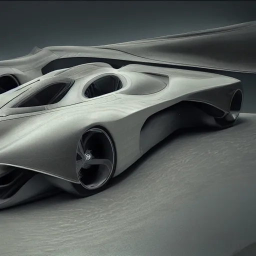 Image similar to khyzyl saleem car : medium size: 7, u, x, y, o medium size form panels: motherboard medium size forms : zaha hadid architecture big size forms: brutalist medium size forms: sci-fi futuristic setting: Ash Thorp car: ultra realistic phtotography, keyshot render, octane render, unreal engine 5 render , high oiled liquid glossy specularity reflections, ultra detailed, 4k, 8k, 16k: blade runner 2049 color colors : cinematic, high contrast