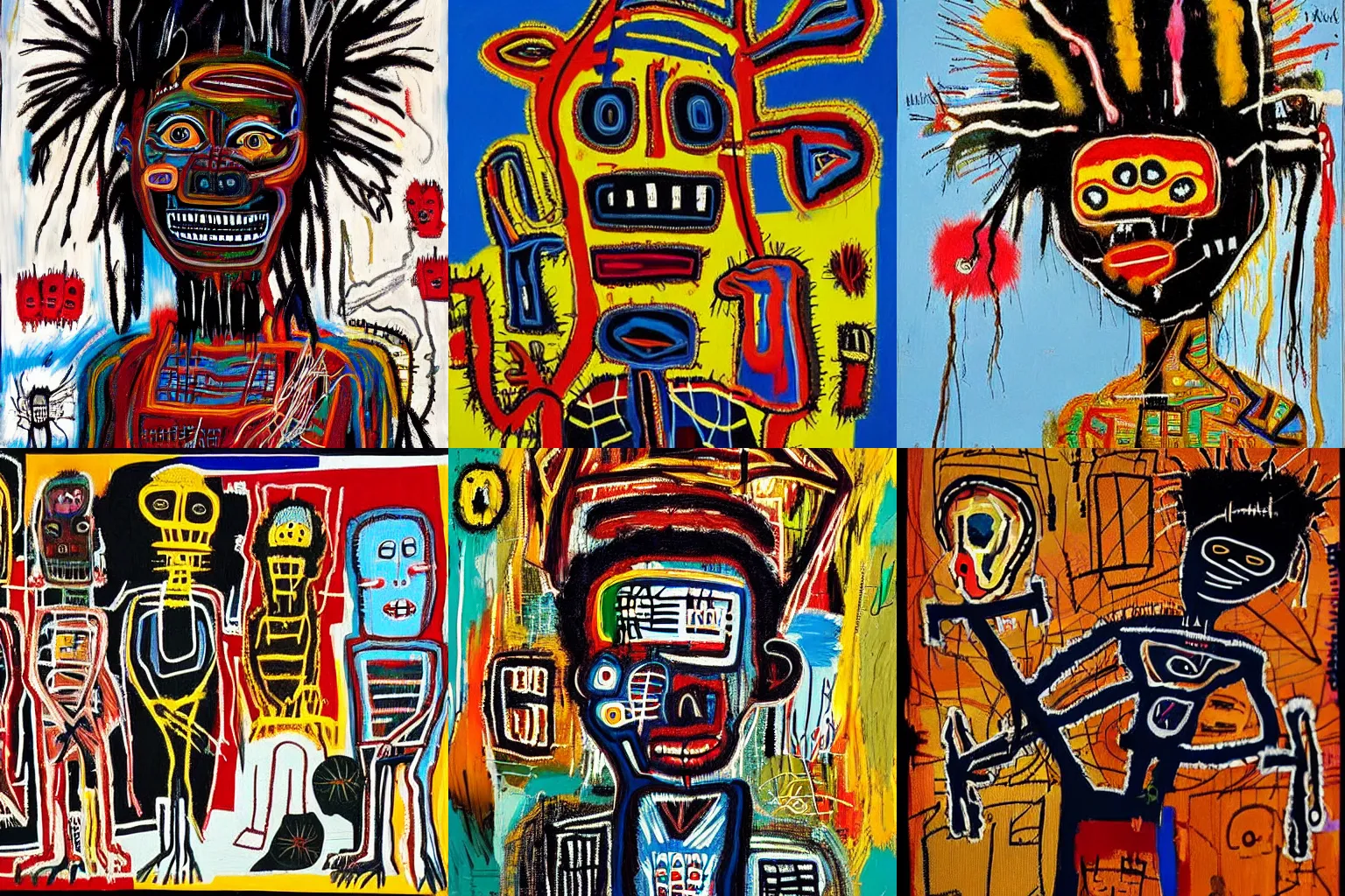 Image similar to extremely highly detailed African voodoo doll paintings by Jean-Michel Basquiat 4k insanely detailed and intricate, super detailed, 4k HDR high quality