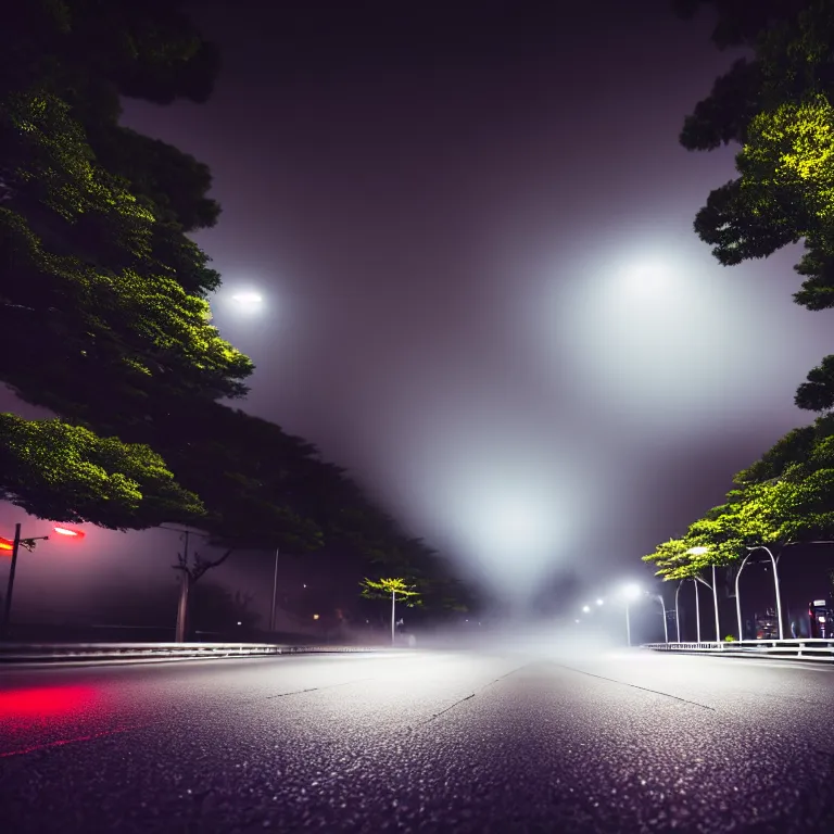 Image similar to one car JZX90 twin turbo drift middle of empty street, misty kanagawa prefecture, night, cinematic color, photorealistic, highly detailed,