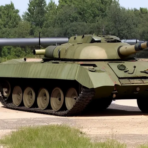 Prompt: a zsu - 5 7 - 2 made out of wood