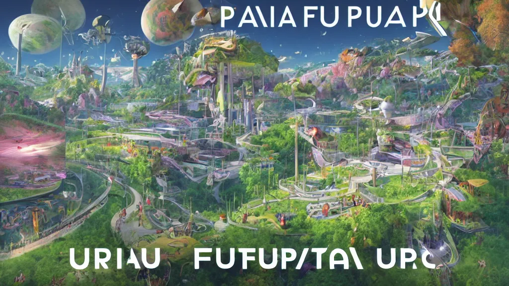 Prompt: utopian future