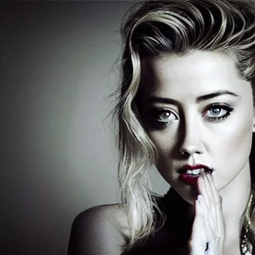 Image similar to “amber heard justly pays for her crimes”