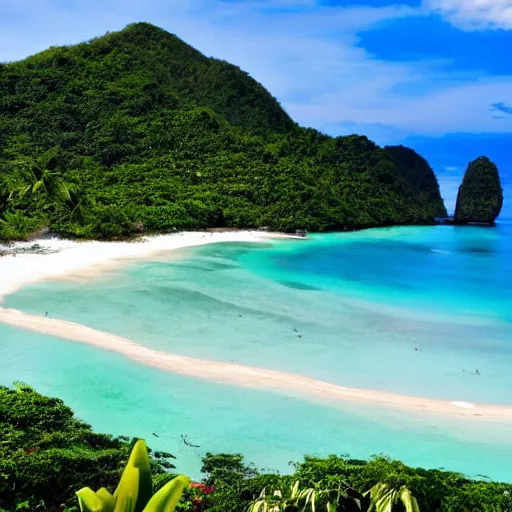 Image similar to a philippines beach