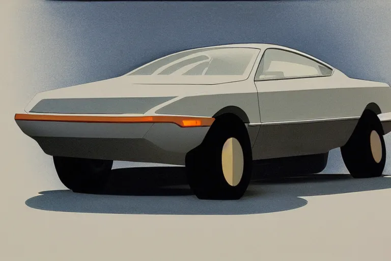 Image similar to car, white background, design by Ralph McQuarrie