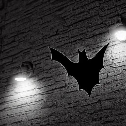 Prompt: a bat under a street light, realistic, award winning, detailed, 8k, studio lighting, HD, hyper realistic,