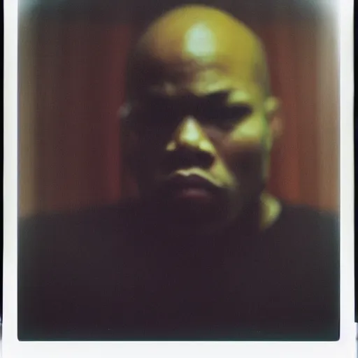 Image similar to ltj bukem, portrait, polaroid, 9 0 s, by nan goldin