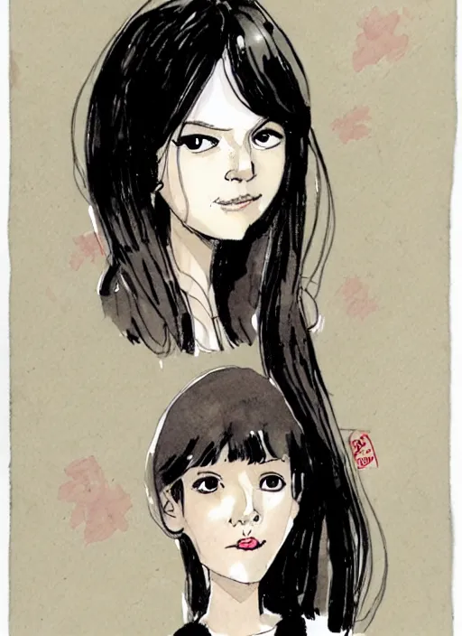 Image similar to a portrait of a pretty young lady by dustin nguyen