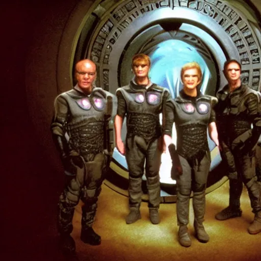 Prompt: A photo of Stargate SG-1