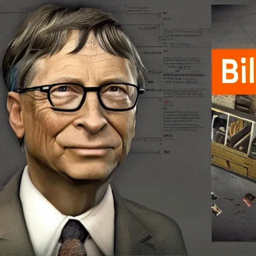 Prompt: bill gates in half life 2