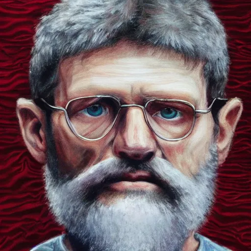 Image similar to highly detailed and intricate portrait of ted kaczynski