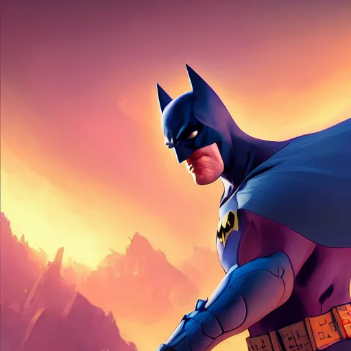 Image similar to hero world batman, behance hd by jesper ejsing, by rhads, makoto shinkai and lois van baarle, ilya kuvshinov, rossdraws global illumination