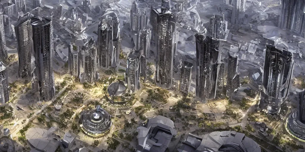 Image similar to Islamic futuristic city