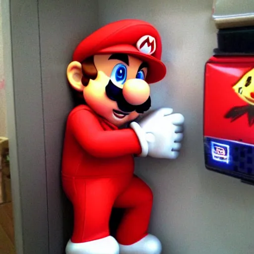 Image similar to Super Mario has hit rough times