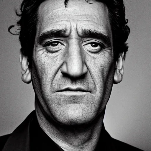 Image similar to clive owen by diane arbus, hd, 4 k, detailed, award winning, 8 0 mm lens