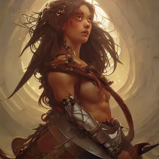 Prompt: ultra realistic illustration, barbarian celebrate his birthday, intricate, elegant, highly detailed, digital painting, artstation, concept art, smooth, sharp focus, illustration, art by artgerm and greg rutkowski and alphonse mucha