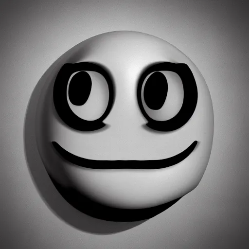 Prompt: 3d render of an emoji that depicts the feeling of complete devastation