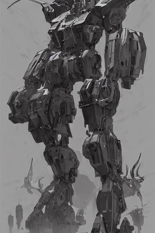 Image similar to very symmetrical!! full body illustrations of mecha, pen and ink, moderately detailed, by james gurney, by greg rutkowski, concept art, wings, cyborg feathers, spread, cyborg wing, artstation, deviantart, pinterest