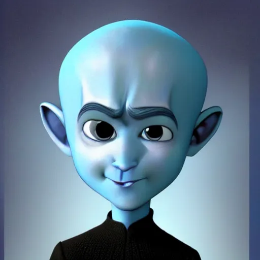 Prompt: meme of Megamind from animated movie Megamind