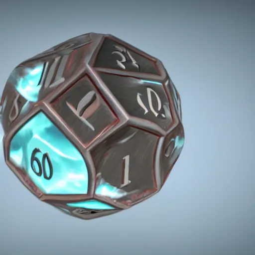 Prompt: a twenty sided die made from water exploding, concept art, perfect straight lines, extremely detailed, unreal engine render