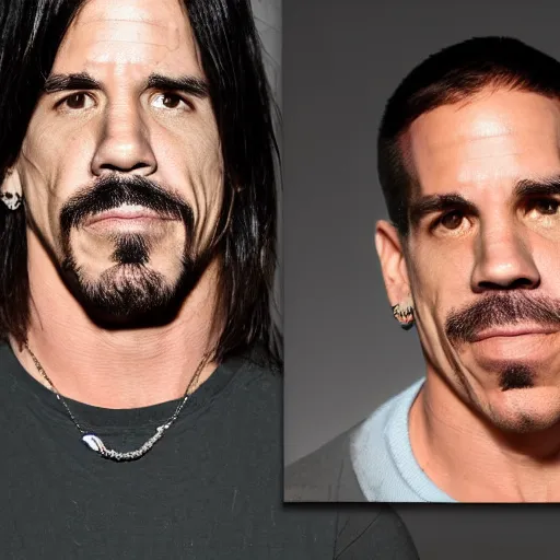 Prompt: anthony kiedis visit jerusaelem, hyper realistic