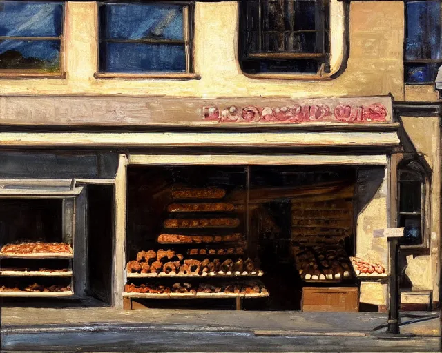 Image similar to bakery shop, dappled light