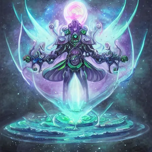 Image similar to a cosmic eldritch lord