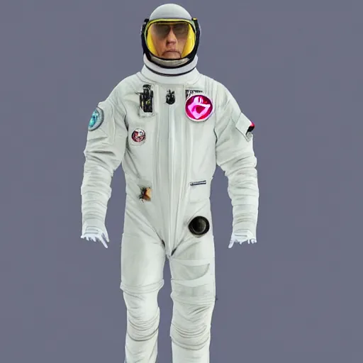 Image similar to flight suit, sci - fi