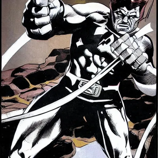 Prompt: Wolverine by Jack Kirby