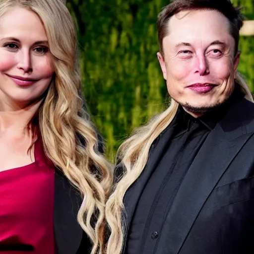 Image similar to elon musk pregnant with twins