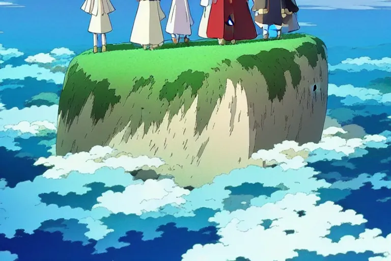 Prompt: ultra hd Fårö Sudersand Langhammars Bondans Norsta Auren Ponyo studio ghibli