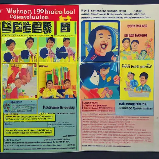 Image similar to 1 9 9 0 s singaporean public education poster