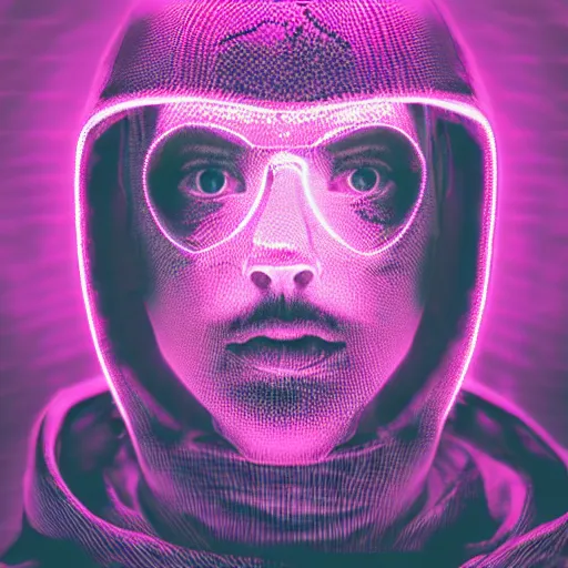 Image similar to python in hoodie, portrait, vaporwave, synthwave, neon, vector graphics, cinematic, volumetric lighting, f 8 aperture, cinematic eastman 5 3 8 4 film, photorealistic