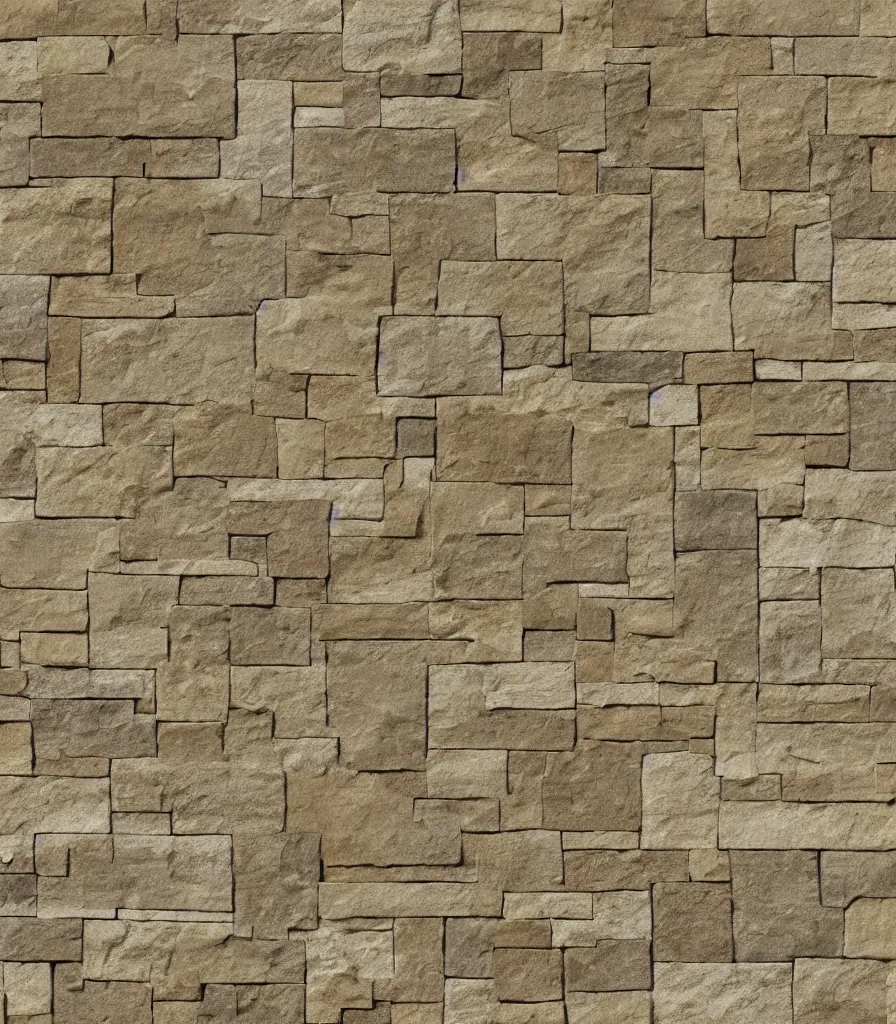 Image similar to texture map of beige stone with horizontal rectilinear engraving cutout