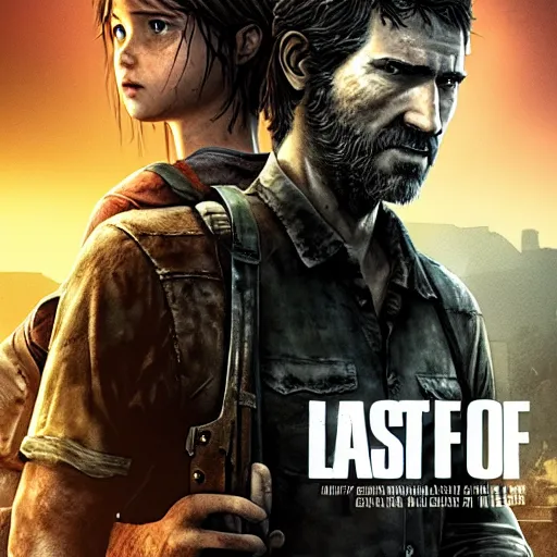 Image similar to last of us movie poster