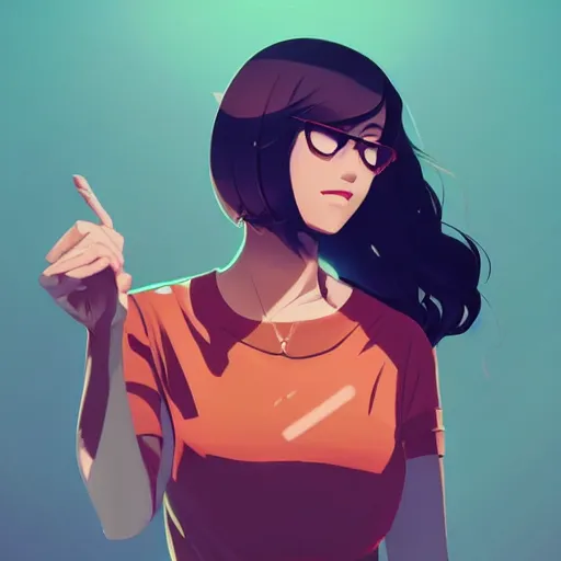 Image similar to vin venture. clean cel shaded vector art. shutterstock. behance hd by lois van baarle, artgerm, helen huang, by makoto shinkai and ilya kuvshinov, rossdraws, illustration, art by ilya kuvshinov